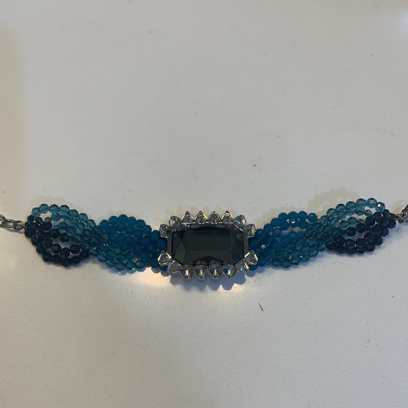 Swarovski Player Bracelet Blue Black - Picture 7 of 8